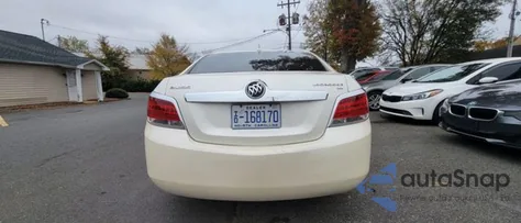 2010 Buick Lacrosse Cxl из США, поврежденный, VIN 1G4GC5EG7AF299151